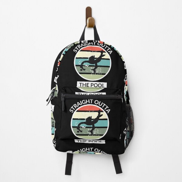 Item preview, Straight outta the pool Vintage retro Underwater hockey logo (Octopush) designed and sold by Kei-O-kay.