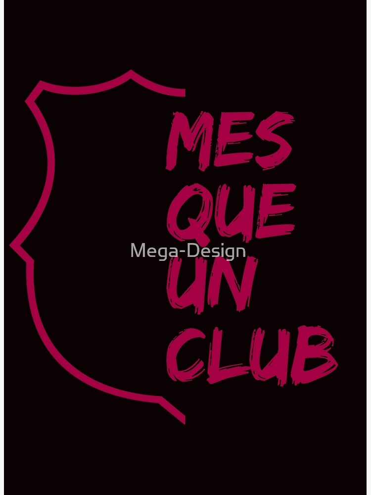 FCバルセロナ ポスター MES QUE UN CLUB アートポスター A2 Mes Que Un Club' Posters | AllPosters.com