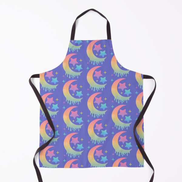 Item preview, Pastel Moon and Stars (with Background) designed and sold by nightjing.