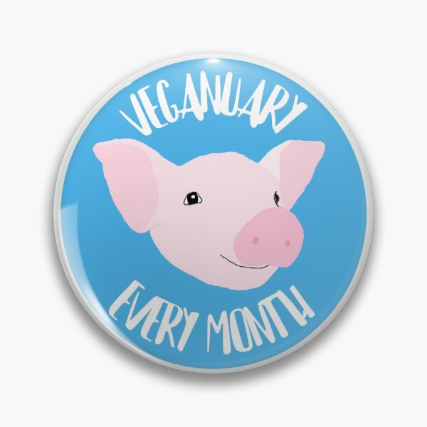 Item preview, Veganuary Every Month designed and sold by RevolutionInPaint.