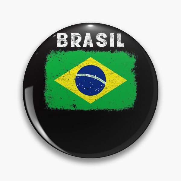 Item preview, Brazil Flag Pride Brazil Flag Vintage Brasil Flag designed and sold by adsman68.