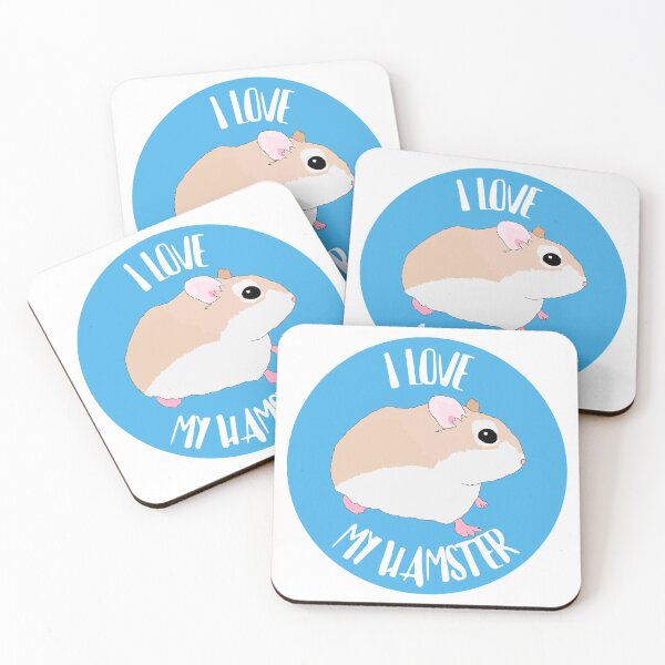 Item preview, I Love My Hamster designed and sold by RevolutionInPaint.