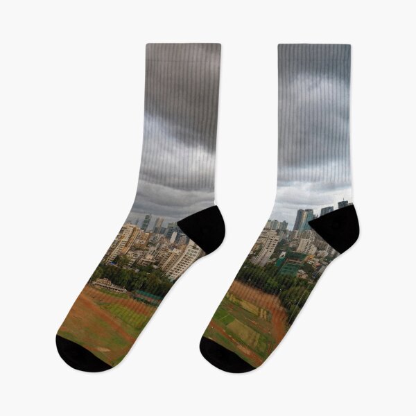 Item preview, Mumbai Skyline in rainy season  designed and sold by CameraDesign.