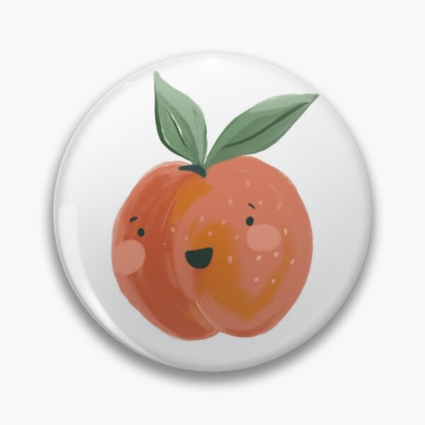 Item preview, Cute pink peach. Summer fruit design designed and sold by Alenka Karabanova.