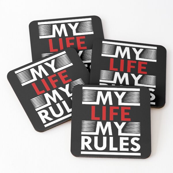 Item preview, Copy of the Important Message Statement - My Life My Rules designed and sold by Trenddesigns24.