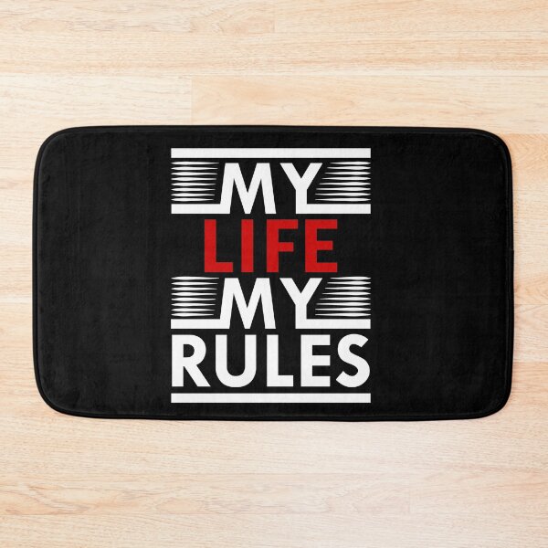 Item preview, Copy of the Important Message Statement - My Life My Rules designed and sold by Trenddesigns24.