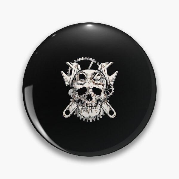 Item preview, Skull Mechanic Cross Tools Mechanic Gift designed and sold by germantere.