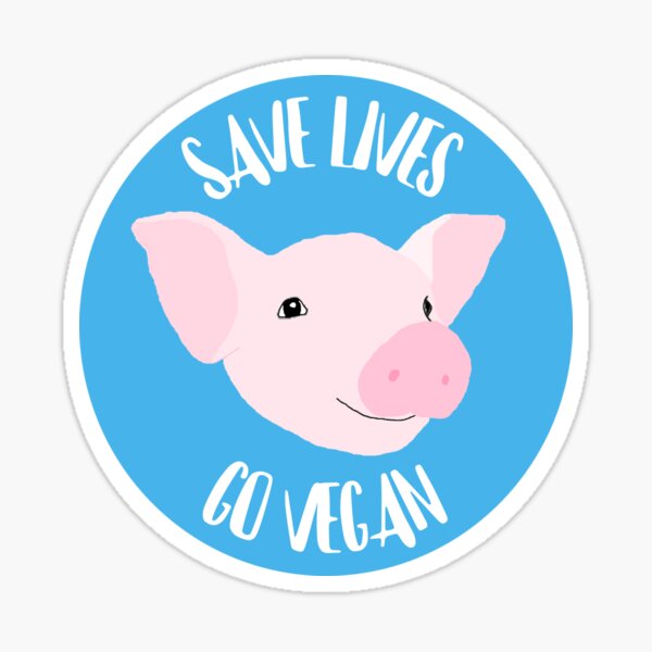 Artikel-Vorschau von Leben retten, vegan werden, designt und verkauft von KJCasey1982.