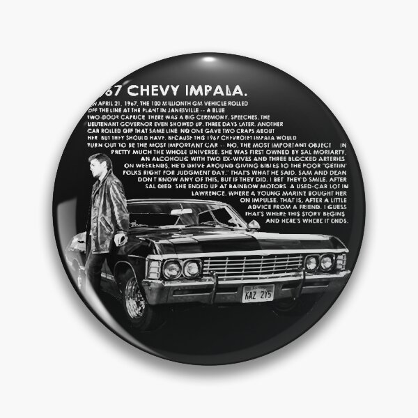 Item preview, 1967 Chevy Impala & amp; Dean winchester designed and sold by EbonyHowell.