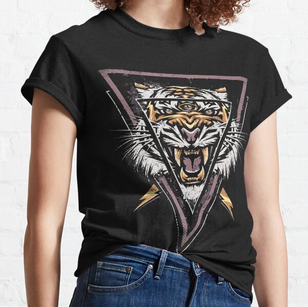 Thee-eyed Tiger Classic T-Shirt