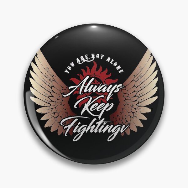 Item preview, Always Keep Fighting - Angelic designed and sold by EbonyHowell.