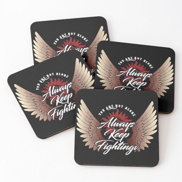 Item preview, Always Keep Fighting - Angelic designed and sold by EbonyHowell.