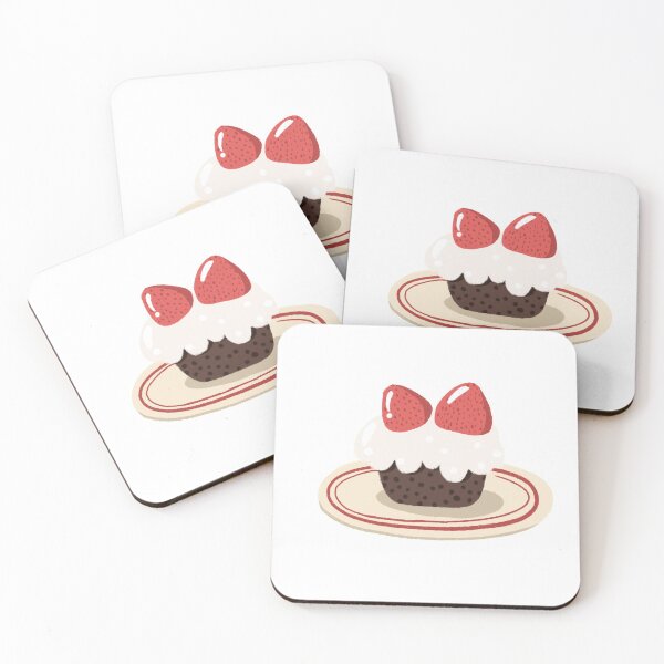 Item preview, Strawberry chocolate  cupcake  designed and sold by malill-creator.
