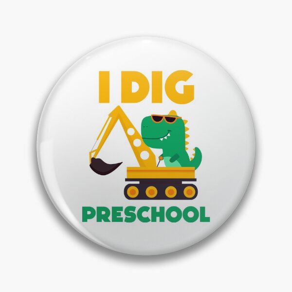 Item preview, I DIG PRESCHOOL DINOSAUR designed and sold by w1ckerman.