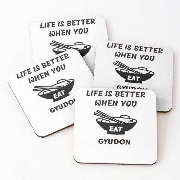 Item preview,  Life Is Better When You Eat Gyudon - Japanese Street Food designed and sold by medbdj.