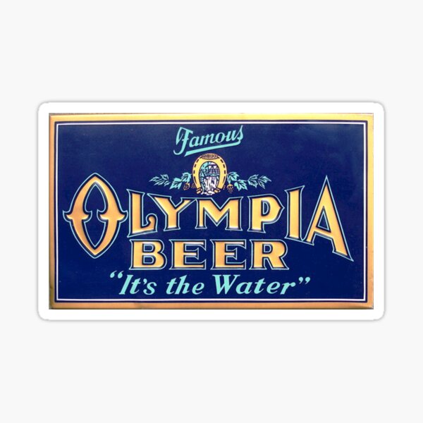 Olympia Beer Sticker