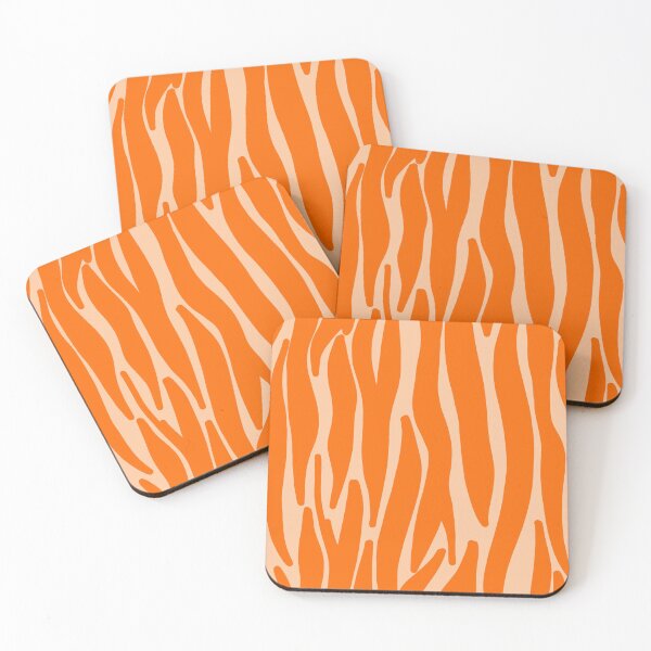 Item preview, Orange Tiger or Zebra Print designed and sold by Infinotterns.