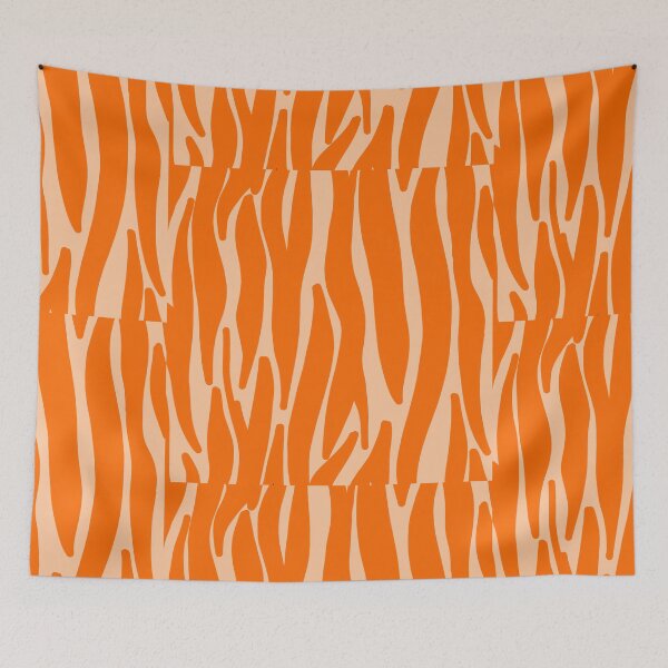 Item preview, Orange Tiger or Zebra Print designed and sold by Infinotterns.