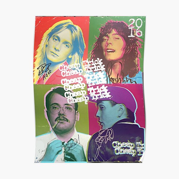 Cheap Trick Posters Redbubble