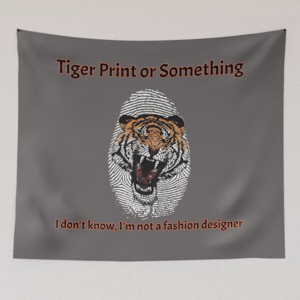 Item preview, Tiger Print or something  designed and sold by P-aws.