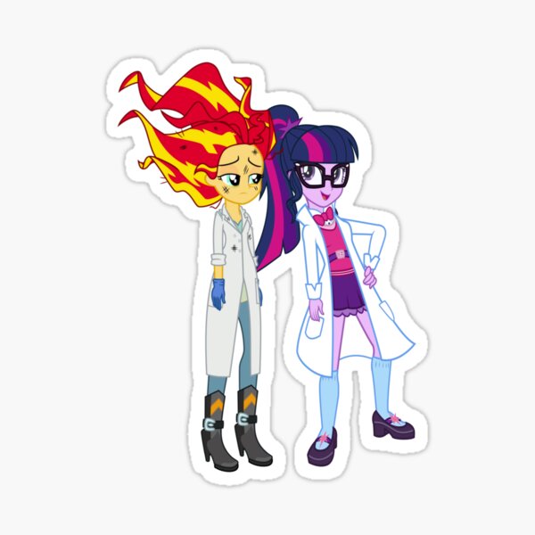 Rainbow Rocks Sunset Shimmer Sticker for Sale by hannahmander