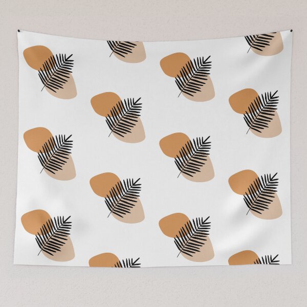 Item preview,  Boho Beige leaves design designed and sold by Ila Mandlik.