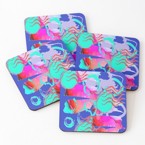 Item preview, Vibrant Bold Bright Graphic Psychedelic Abstraction, Bold Vibrant Abstraction, graphic psychedelic abstract art, trippy graphic psychedelic arte abstracto designed and sold by Adri Barnard.