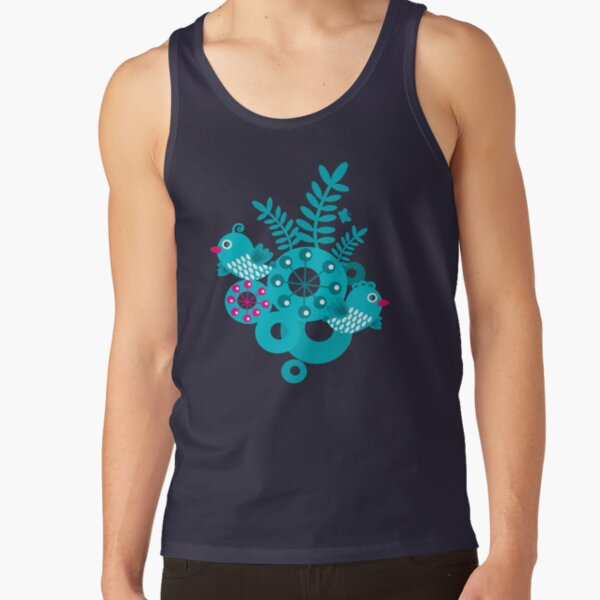 Folk birds Tank Top