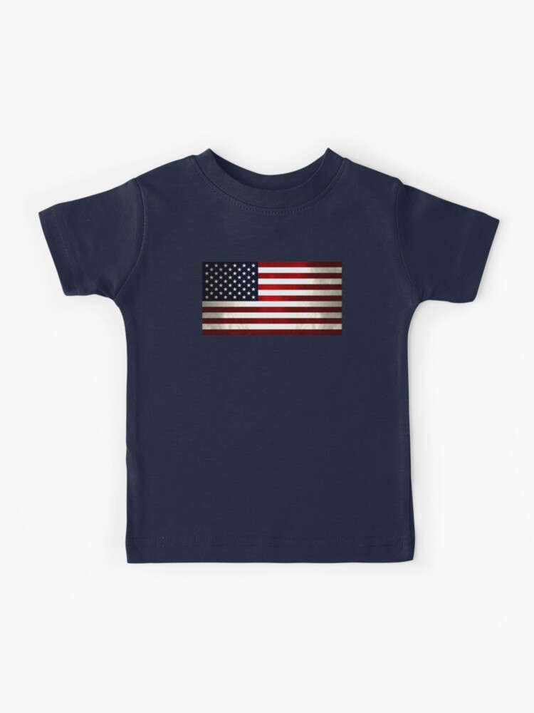 USA Stars and Stripes Boys Flag Shirt