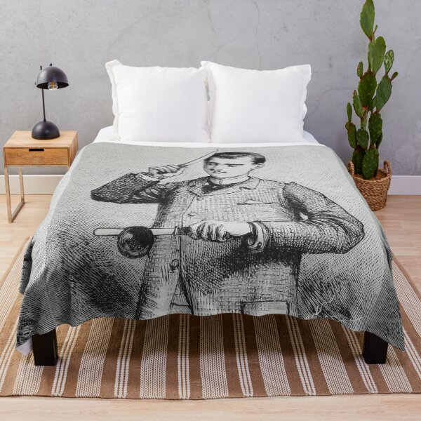 Item preview, Magic floating trick vintage magician art designed and sold by Vintage Designs +.