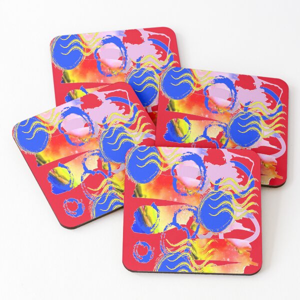 Item preview, Vibrant Bold Bright Graphic Psychedelic Abstraction, nr 2, Bold Vibrant Abstraction, graphic psychedelic abstract art, trippy graphic psychedelic arte abstracto designed and sold by Adri Barnard.