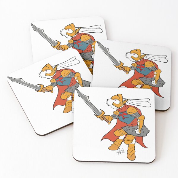 Item preview, Rabbit knight cartoon  designed and sold by Pittstop.