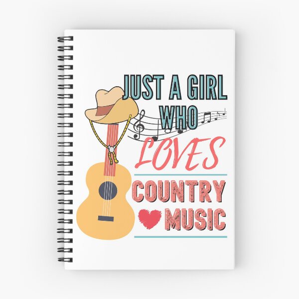 Item preview, Just A Girl Who Loves Country Music designed and sold by i-longmanshop.