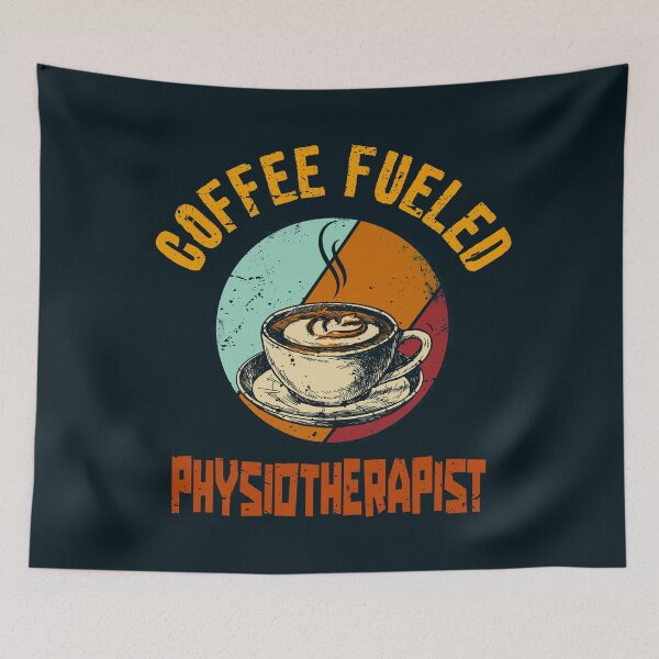 Item preview, Coffee Fueled Physiotherapist designed and sold by JobSmith.