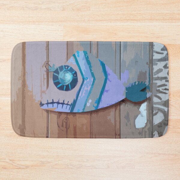 Item preview, Funky Fish Blue Lilac designed and sold by Beachy.