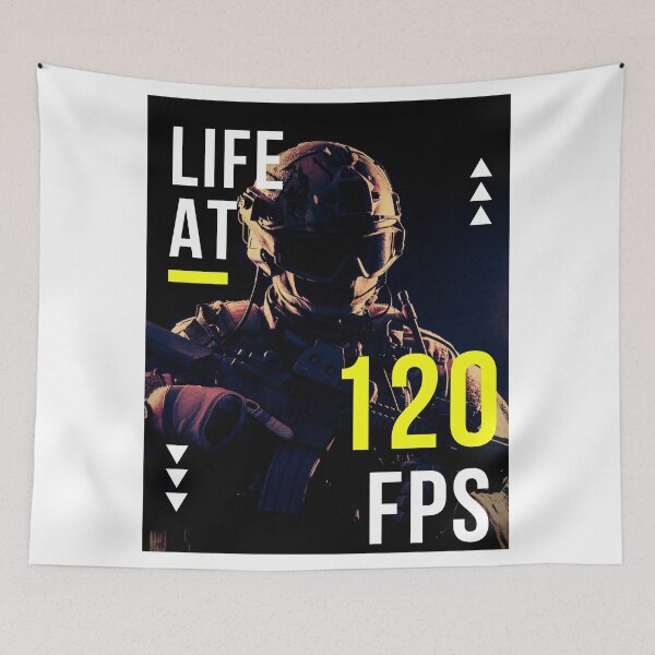 Item preview, Life at 120 fps designed and sold by Sky-99.