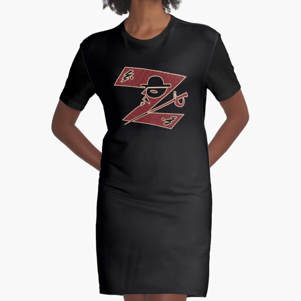 In the name of Zorro - Z for Zorro with his famous sword! Graphic T-Shirt Dress