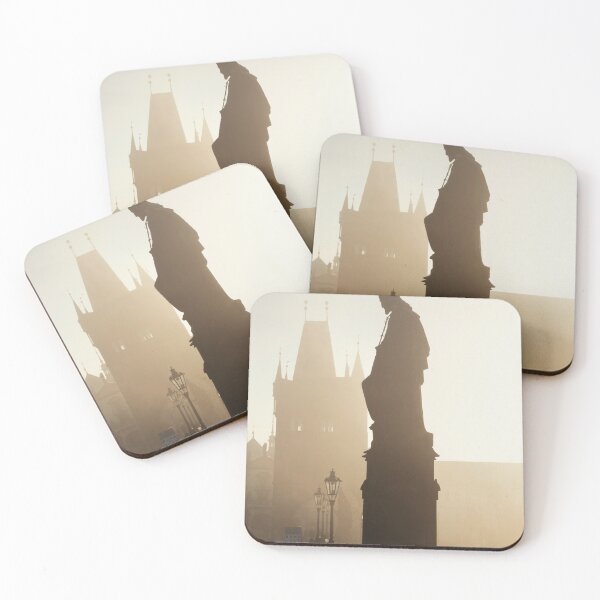 Item preview, Foggy morning on Charles Bridge in Prague, Czech Republic designed and sold by Mikołaj Niemczewski.