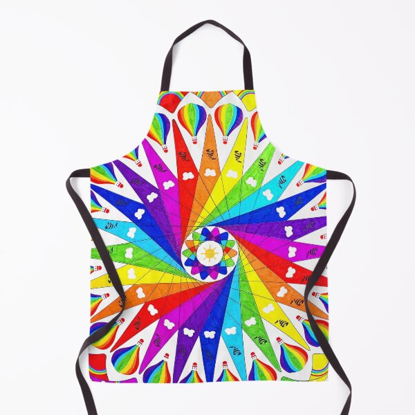 Item preview, Rainbow Balloon Mandala designed and sold by SpiroCat.