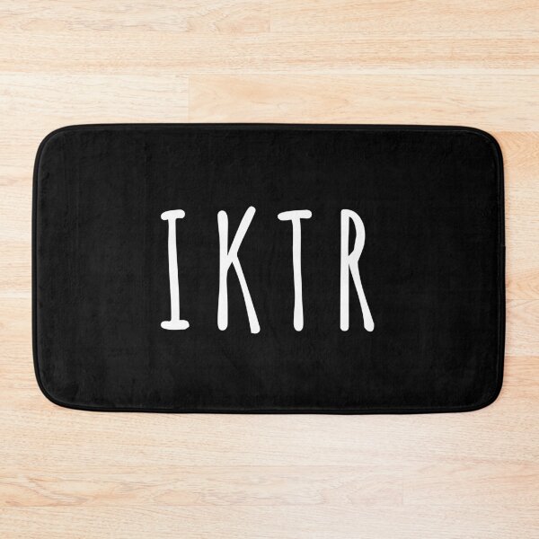 Item preview, IKTR (Black) designed and sold by quoteedesigns.
