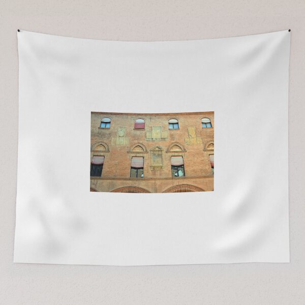 Item preview, Classical red brick facade from Bologna designed and sold by oanaunciuleanu.