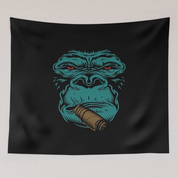 Item preview, Smoking Gorilla designed and sold by NewPrint.