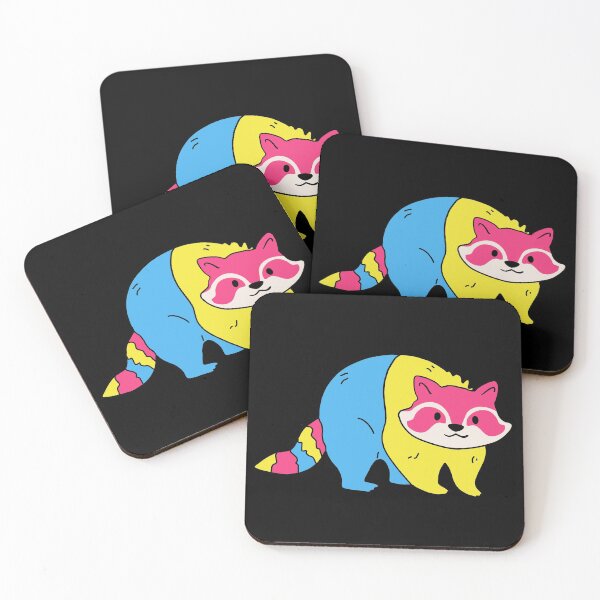 Item preview, Subtle Pansexual Raccoon. pansexual raccoon designed and sold by tiredandbored.
