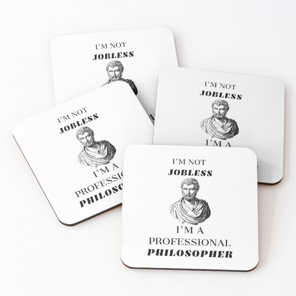 Item preview, I'm Not Jobless I'm a Professional Philosopher designed and sold by Ykaar.