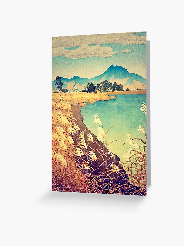 Thumbnail 1 of 2, Greeting Card, Last stop before Yaeinkei - Nature Landscape designed and sold by Kijiermono.