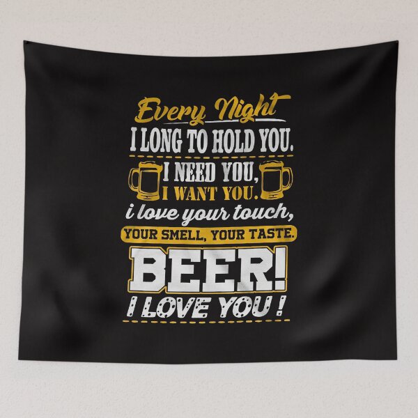 Item preview, Every Night I Love You Beer designed and sold by shopCaoD-s24.