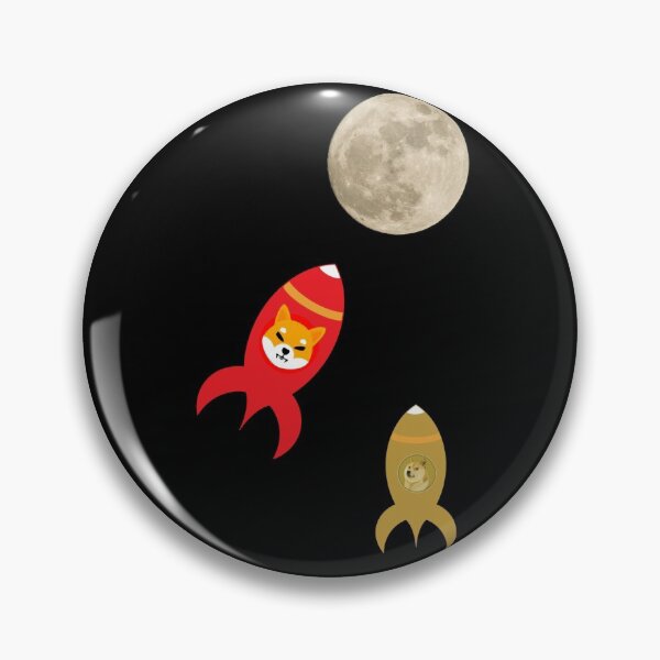Item preview, Shiba Inu to the Moon designed and sold by Gems-studio.