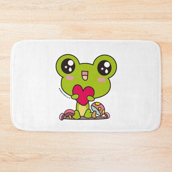 Item preview, cute frog, kawaii frog cartoon designed and sold by princessmi-com.