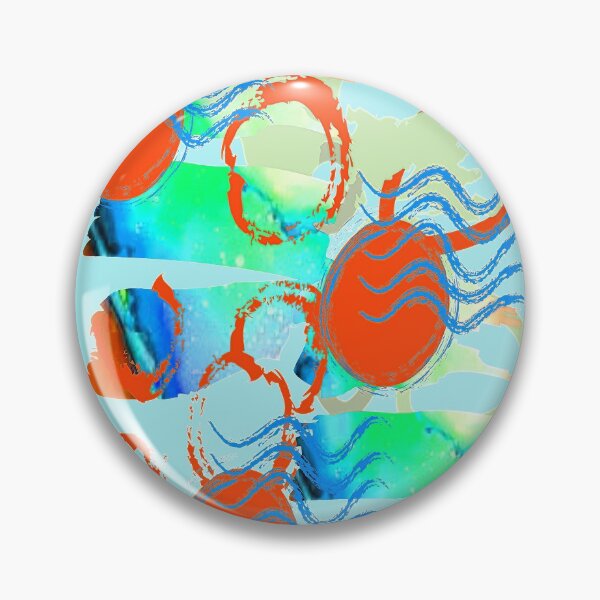 Item preview,  Vibrant Bold Bright Graphic Psychedelic Abstraction, nr 6, Bold Vibrant Abstraction, graphic psychedelic abstract art, trippy graphic psychedelic arte abstracto designed and sold by Adri Barnard.