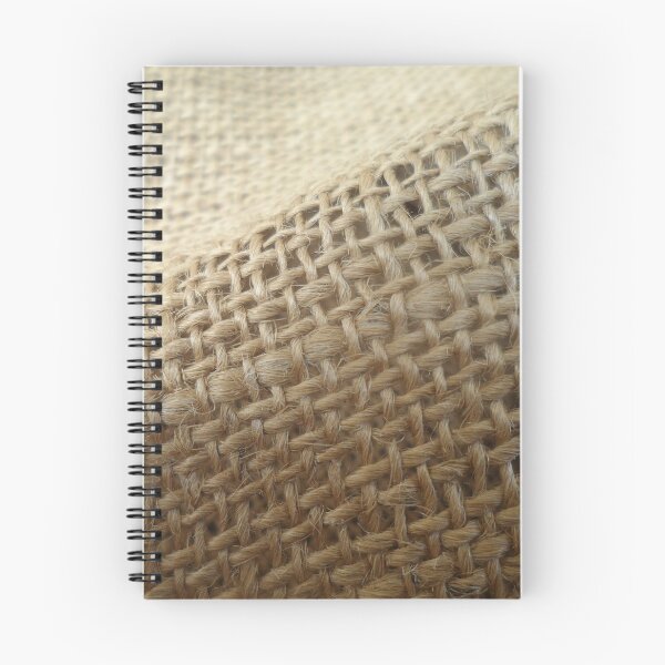 Item preview, IMAGE PRINT ONLY Hessian Burlap Woven Fabric Boho Look designed and sold by Beachy.